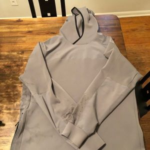 Lululemon hoodie with side quarter zip